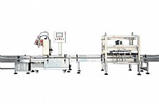 濟南大桶半自動潤滑油灌裝機